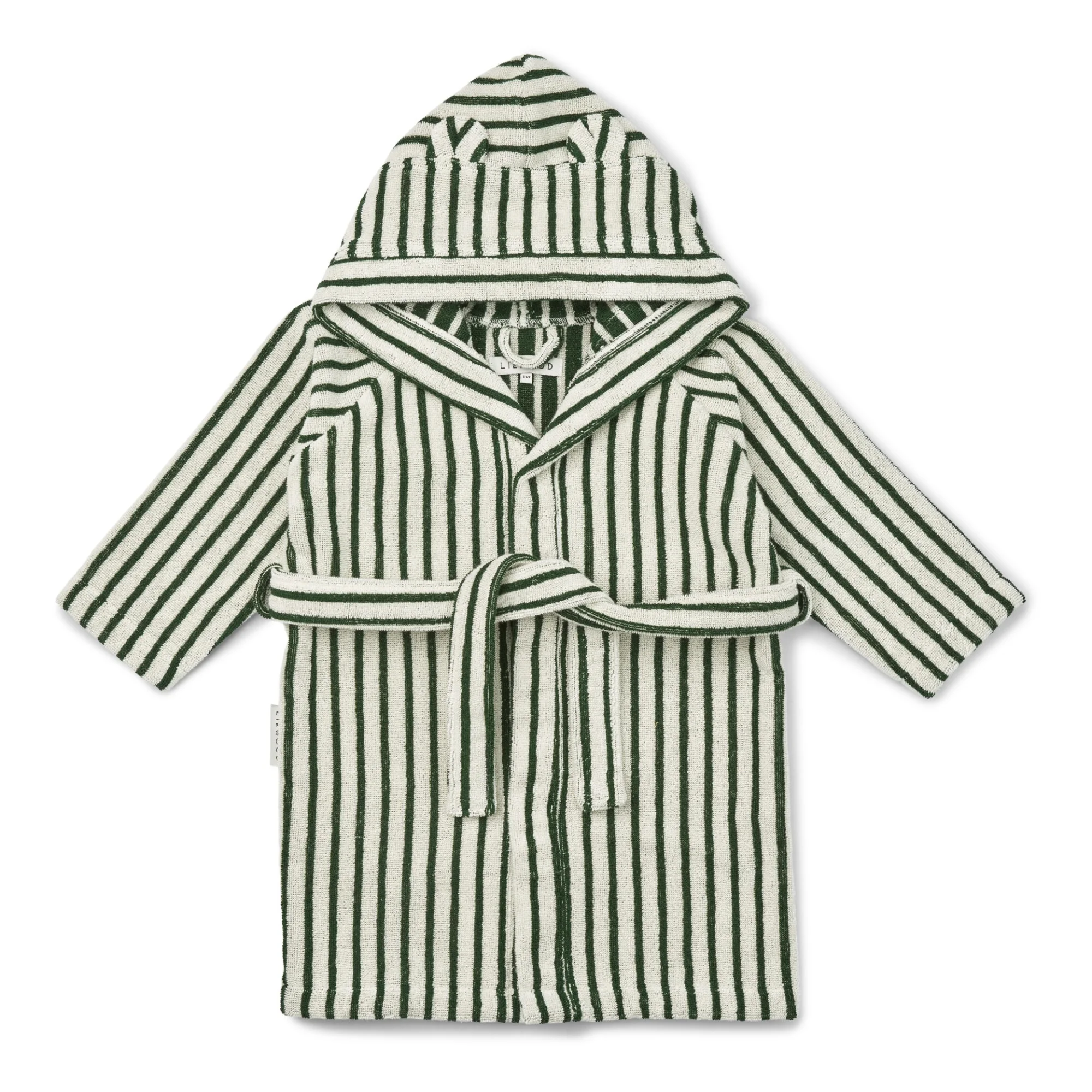 Plush Baby Bathrobe Customized Design Cotton Bathrobe Kids Striped Cotton wholesale bathrobe