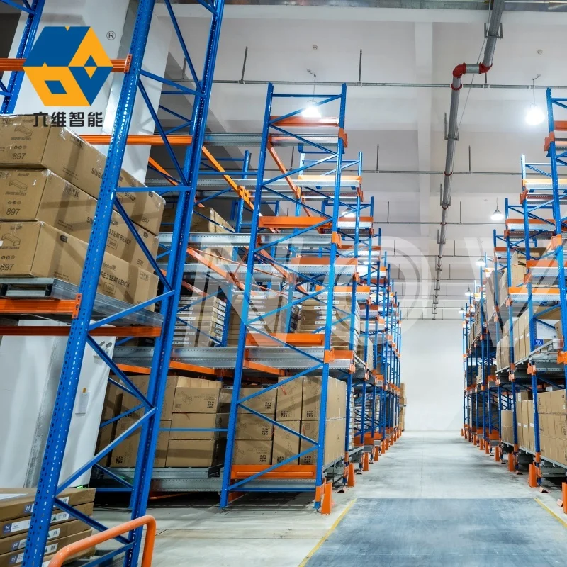 Warehouse Storage Shuttle Racking System Multifunctional Automatic Heavy Duty Warehouse Radio Shuttle Pallet Rack System