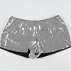 Pantalones cortos plateados
