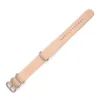 fibbia color argento naturale