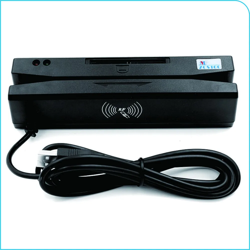 ZCS160 USB MagstripeカードリーダーRFIDカードリーダーライター