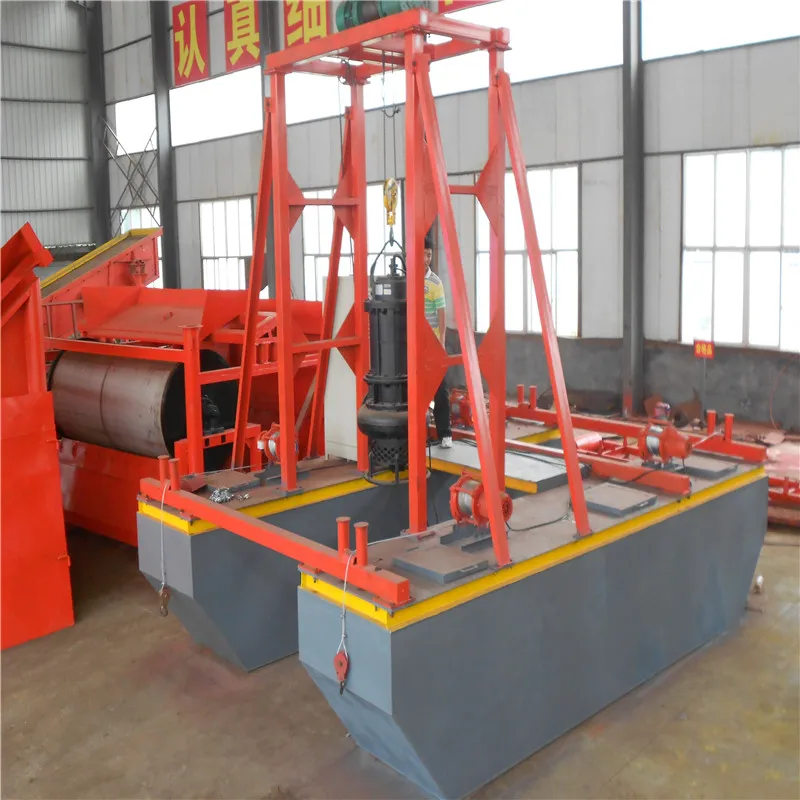 Small Agitator Pump Sand Dredging Pontoon for Sale