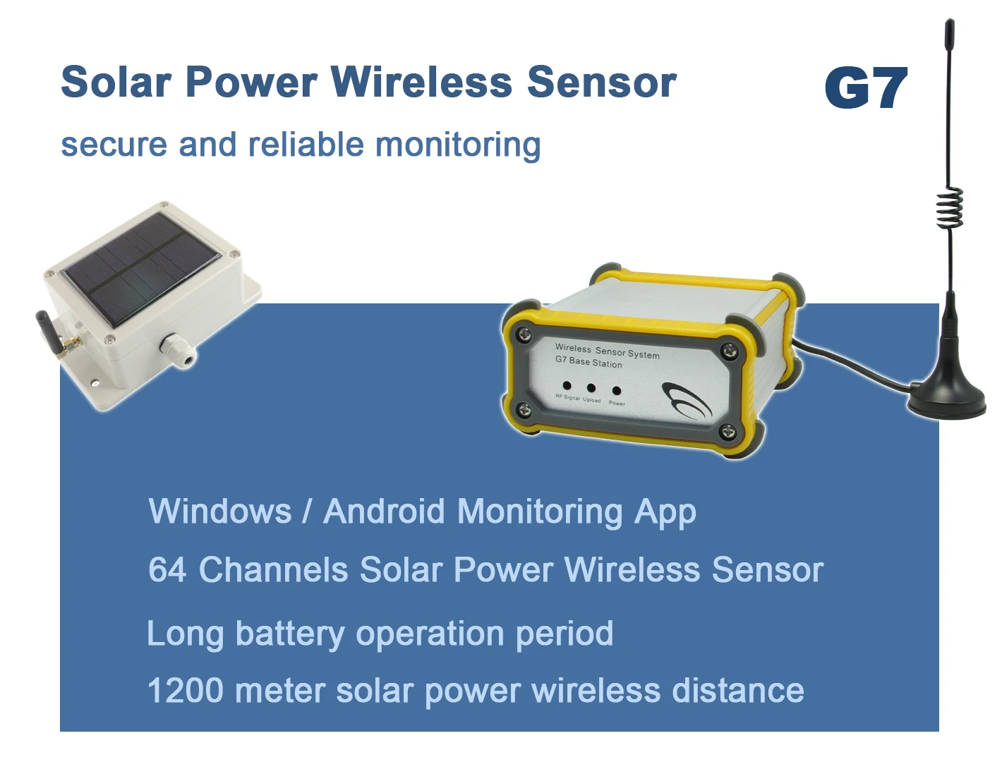 Zigbee Water Tank Level Sensor Gas Pipe or tank Pressure Solar Power Wireless Level Sensor