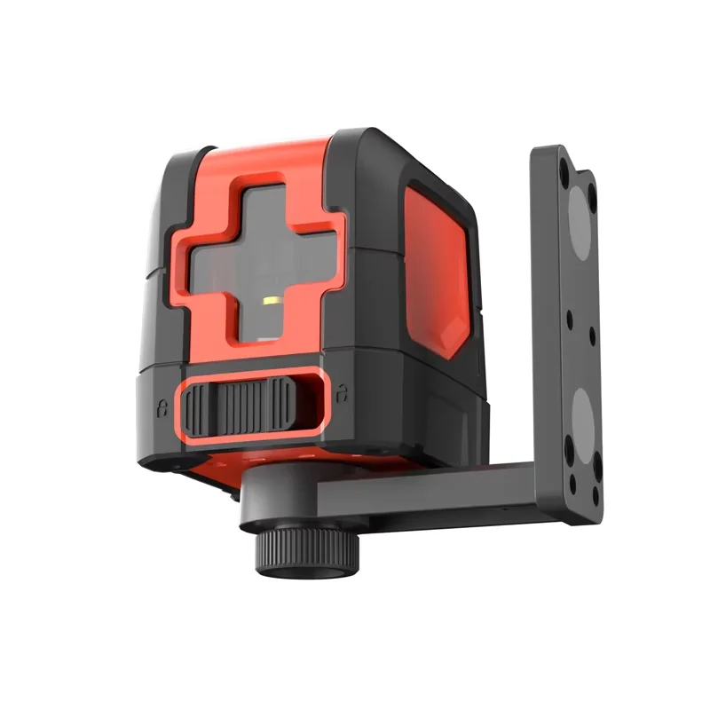 SNDWAY SW-511R Mini Crossing Laser Level 2-Lines Horizontal Vertical Brightness Adjustable Mini Crossing Measuring Instrument