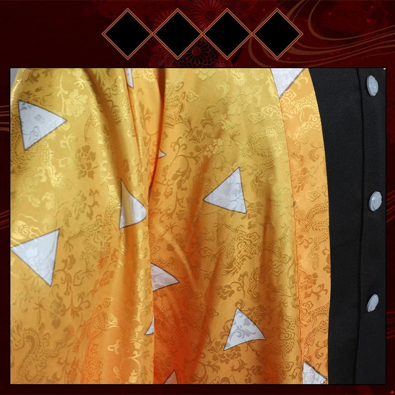 Anime Demon Slayer Blade Peripheral Haori Kimono Coat Cloak Cosplay Costume TV & Movie Costumes
