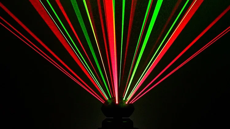 Top sale 37 Eyes RGB Full Color Laser Magic Moving Head Ball 60W Laser Mushroom Lamp Sound Control Stage Lights Club DiscoEvents
