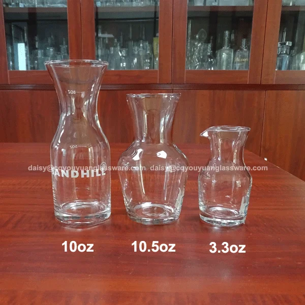 Clear Glass Decanter and Cup Set – Sake Social