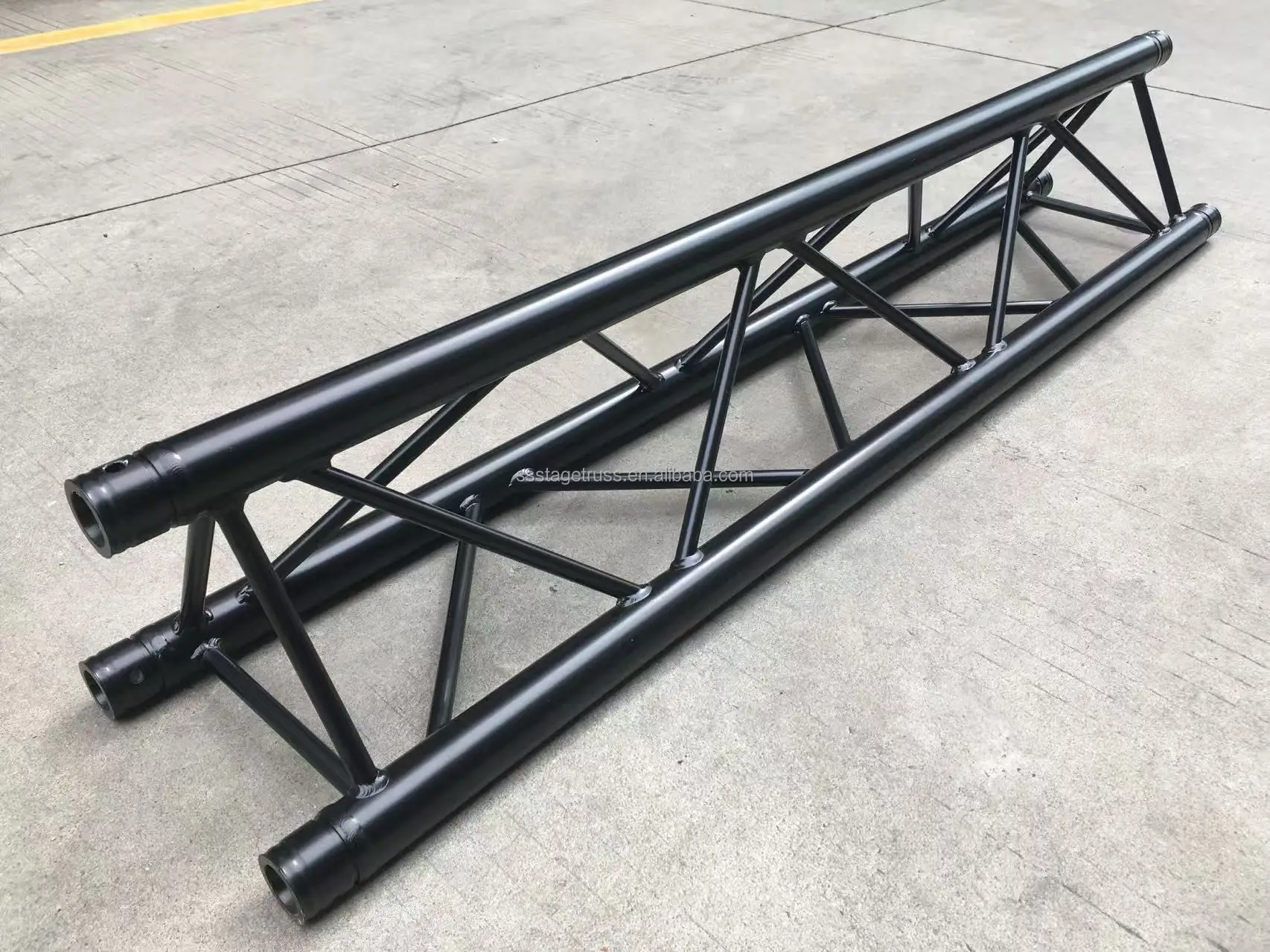 290*290mm Black Aluminum Alloy Truss Spigot Truss for Exhibition Booth Advertising Display Stand Wedding Decor details