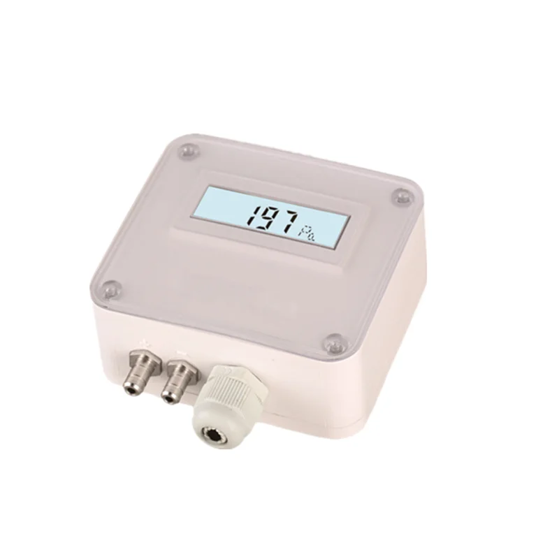 Air Pressure Difference Sensor 4-20ma /0-10v Hvac Pressure Transmitter ...