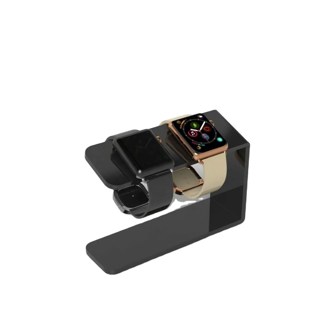 Clear White Black Smart Watch Display Stand Acrylic
