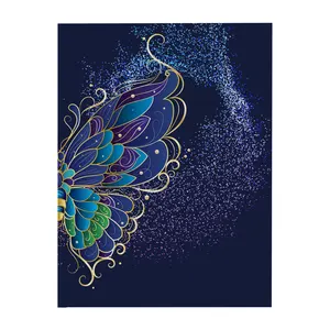 Premium Custom Creative Folder Butterfly Theme Document Holder Durable Eco-Friendly Folder Stylish Office Folder
