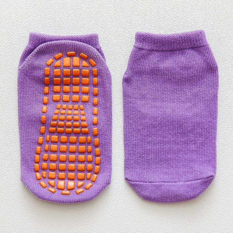 XIANGHUI оптовая продажа оптом Противоскользящие силиконовые гелевые хлопковые детские носки для малышей