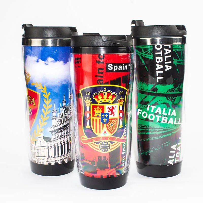 Soccer Design Custom Water Bottles