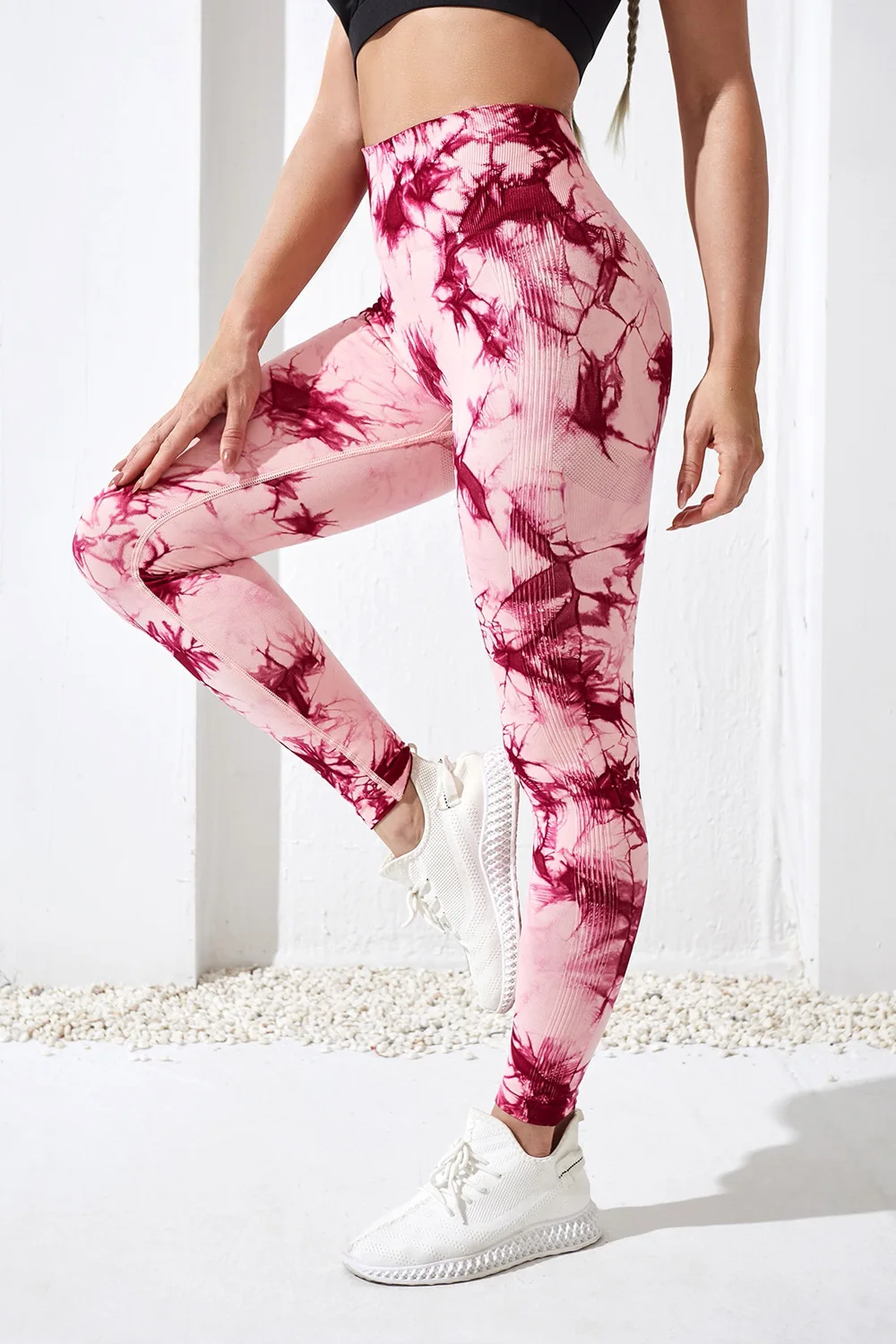 Woman Scrunch Booty Tie Dye Recycled Custom Yoga Pants Push up Sportswear  Fitness Tight Workout Marble Leggings - China Legging and Sportswear price