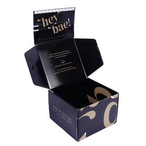 Custom Personalized Paper Boxes with Lid for Luxury Brand Clothing Socks Shawl Packaging Gift Box