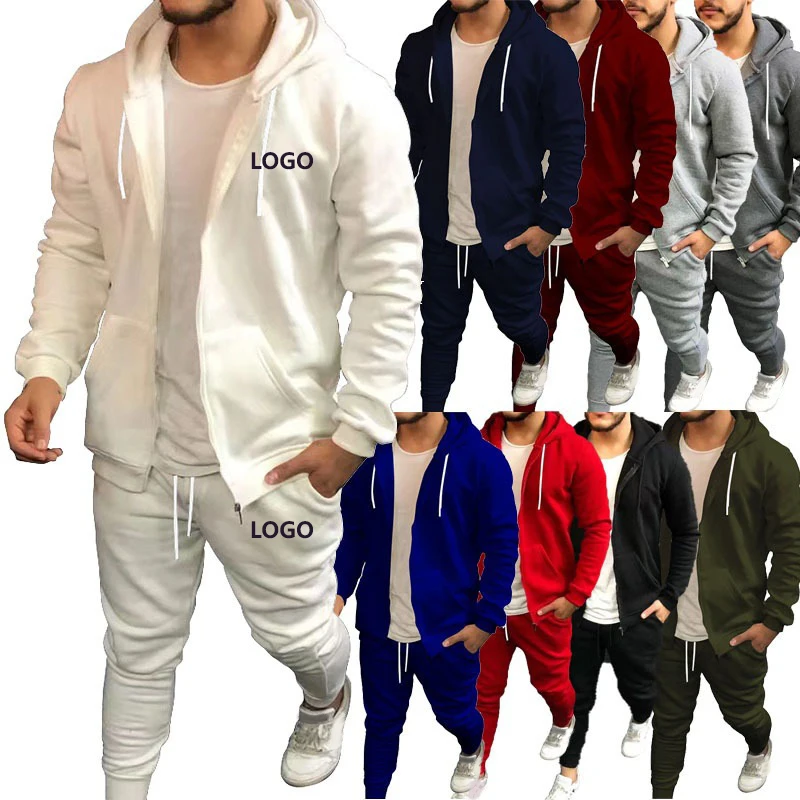 Outdoor Sport Men Sportswear Tracksuit Men Fitness Gym Jogger