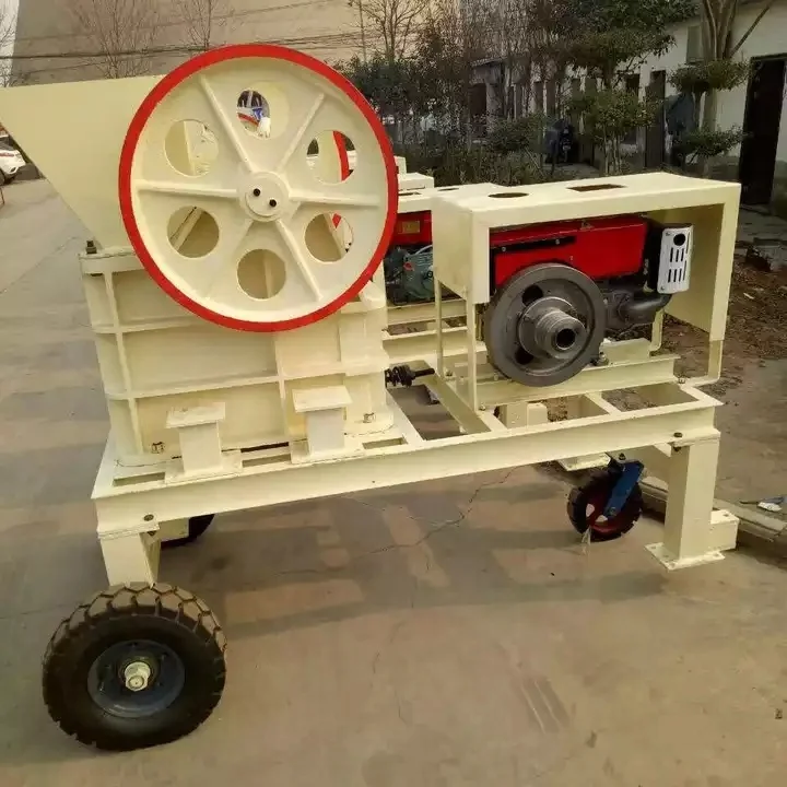 Щековая дробилка для горной руды золота камня цена портативная Мобильная камнедробилка дизельная