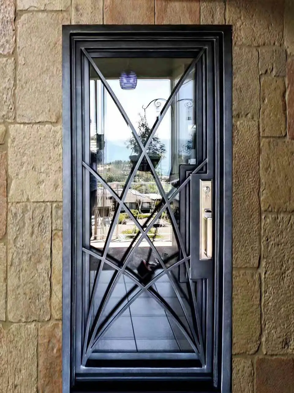 Private Design of High Quality Iron Door