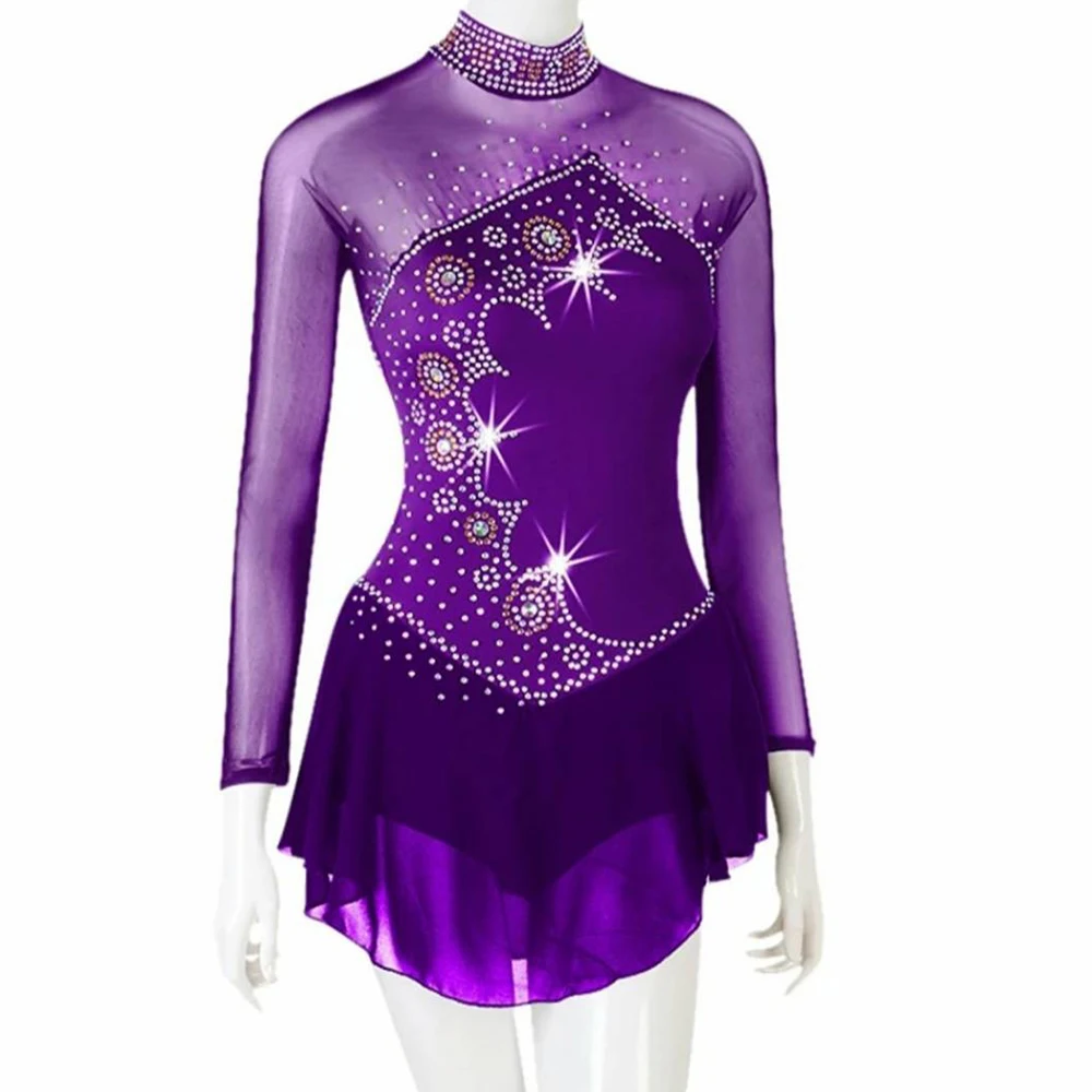 Ropa De Escenario LIUHUO Vestido De Patinaje Sobre Hielo Mujeres