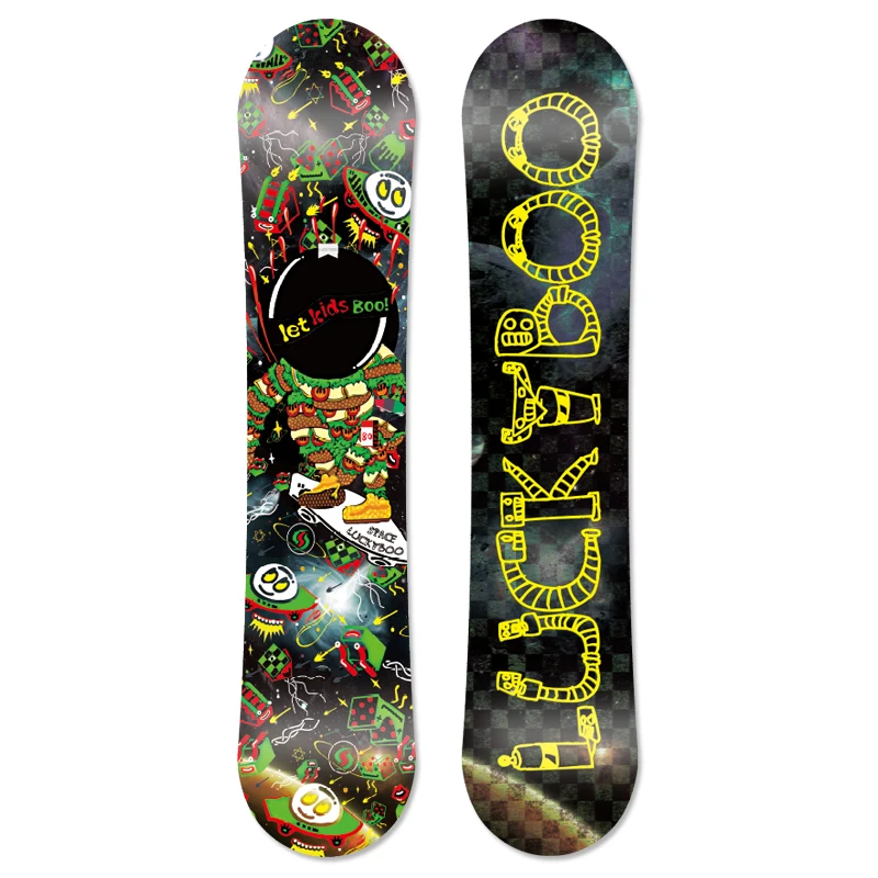 Full Set Kids Snowboard Ski Round Tip Snowboard Round Tip Snowboard