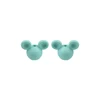 Tête de souris Perle focale Vert Menthe SA44