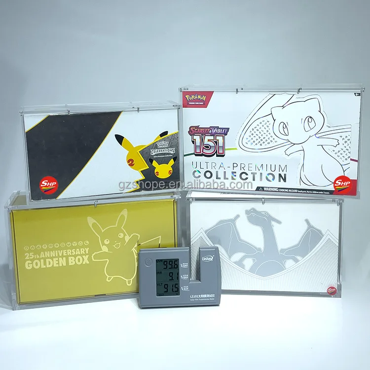 SHP強力マグネット式TCGポケモン151 UPCアクリルディスプレイケース
