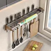 Cuchillo para cenizas de pistola con mango de plástico, 8 ganchos, 40 cm
