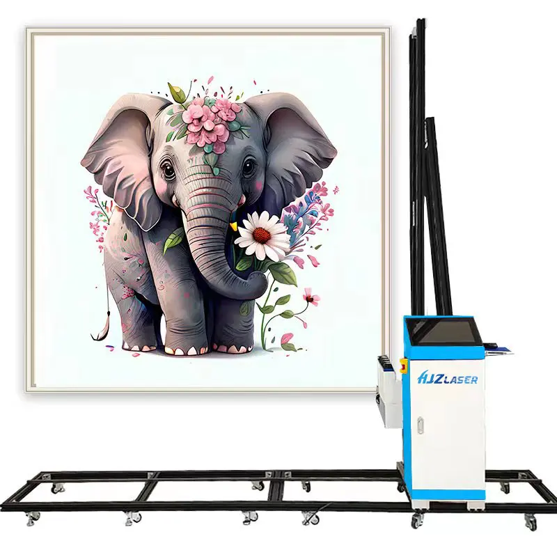 3D Art Robot Zeescape Wall Mural Printer Machine Vertical Wall Printing Equipment Machine