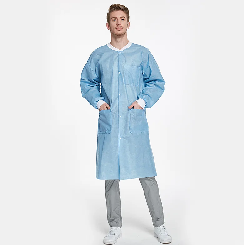 SJ Surgery Gowns AAMI Level 1/2/3/4 Hospital Uniforms Sterile Disposable Surgical Gown