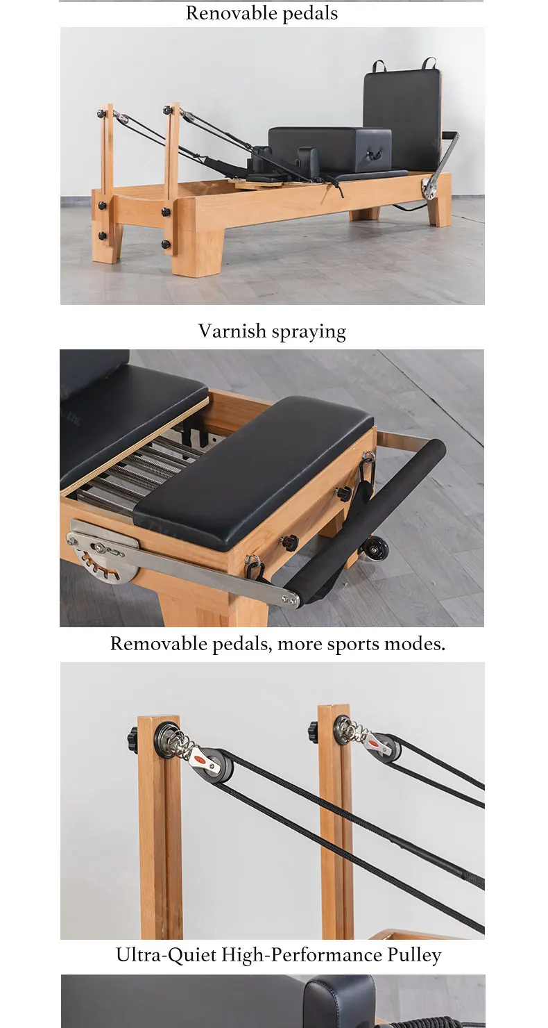 Pilates Reformer Sliding Bed With Infinity Bar Pilates Reformers Bed