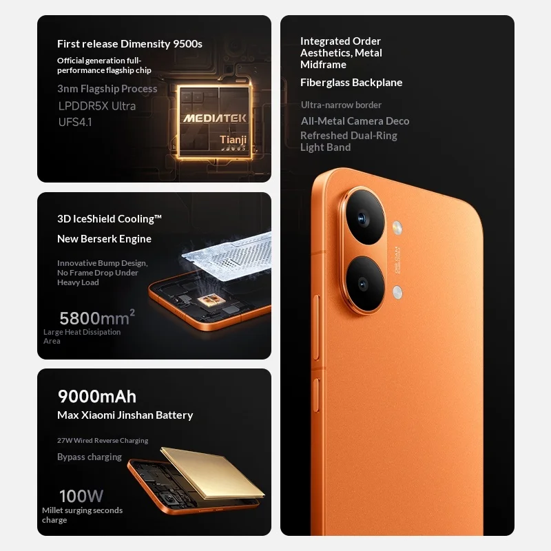 New 2026 Orignal Redmi Turbo 5 Max Smart Phone With Dimensity