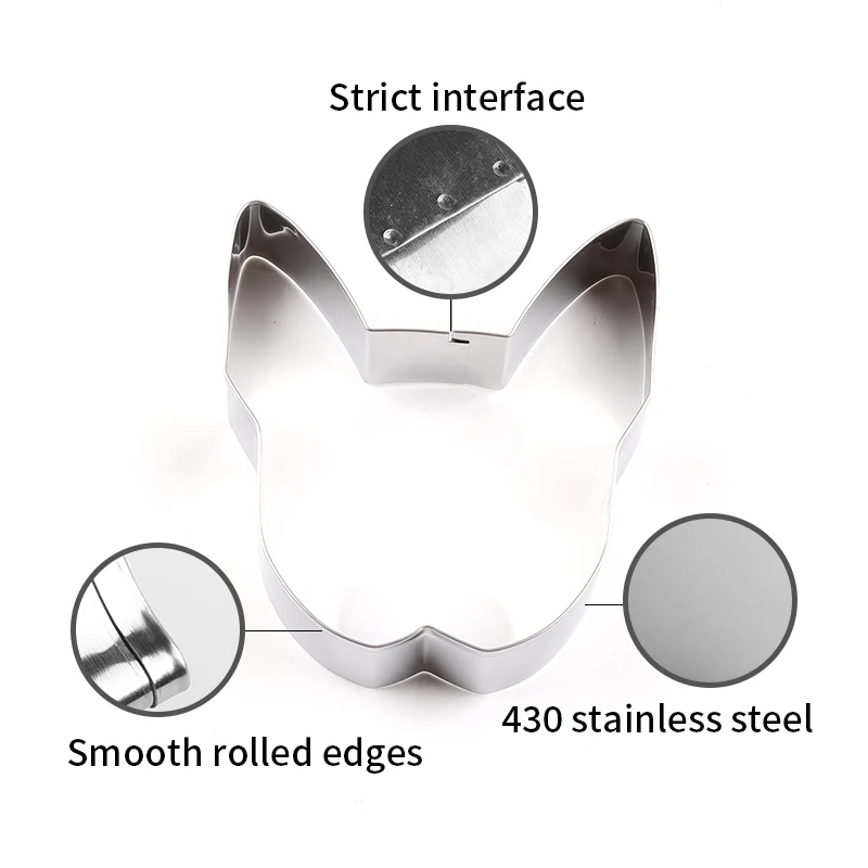 Good Quality Animals Stainless Steel Metal Cookie Mold Designer Biscuit Cutters Wholesale Buy