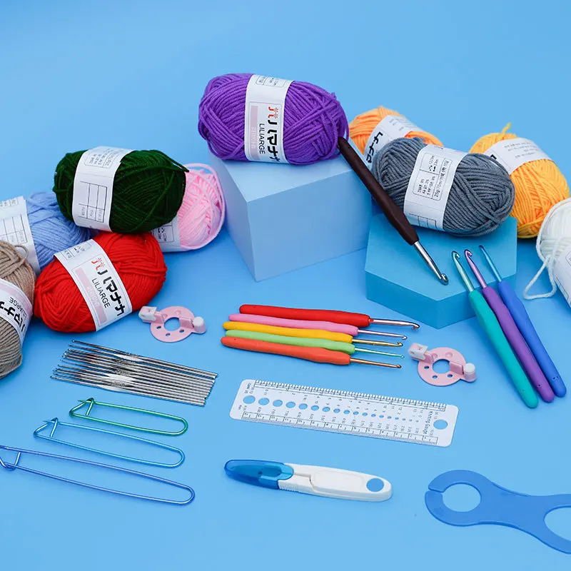 Aeelike Kit Per Uncinetto Per Principianti Con Filato E Libro Introduttivo, Kit Per Principianti All'uncinetto Tutto Per Età 8-12 Anni, Kit Per Imparare A Lavorare All'uncinetto Con Uncinetti - 11
