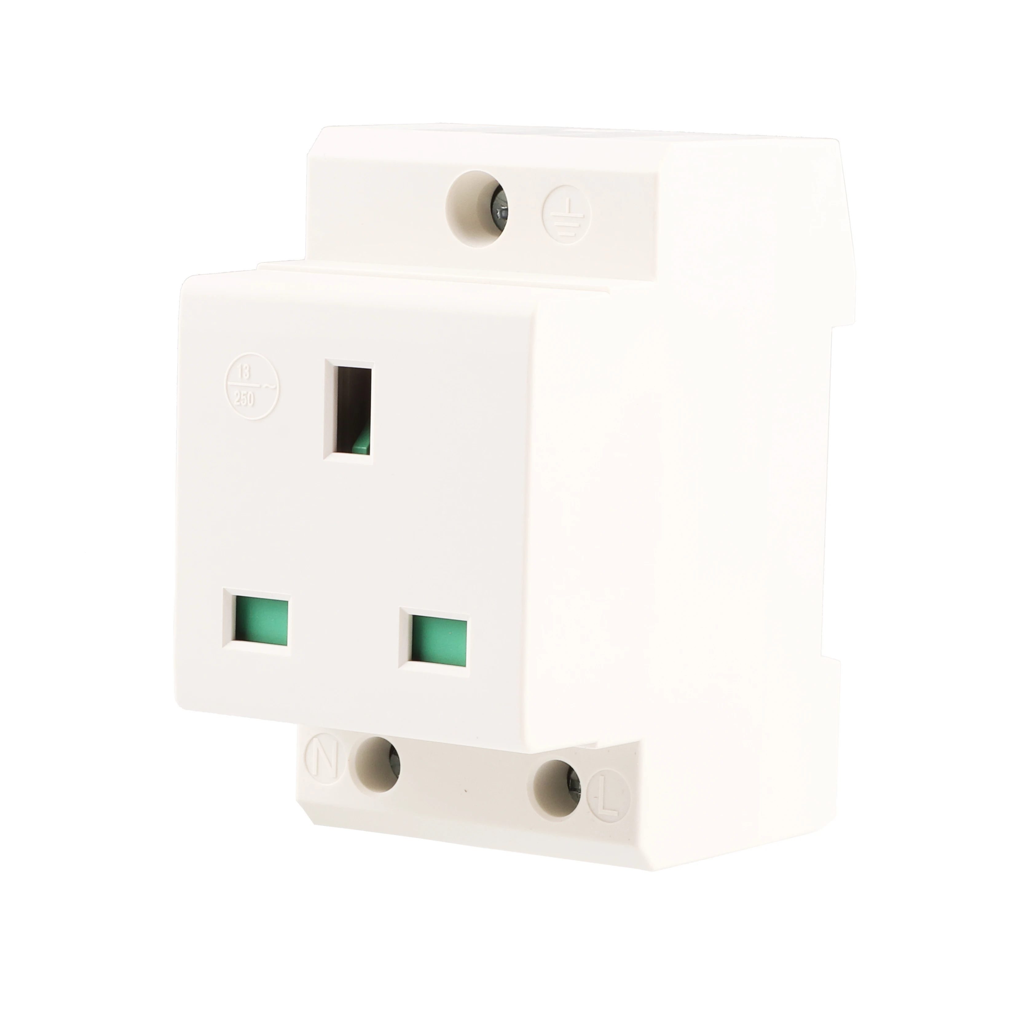 Etek Din Rail Plugs Sockets Uk Type 13a Modular Socket Buy Modular