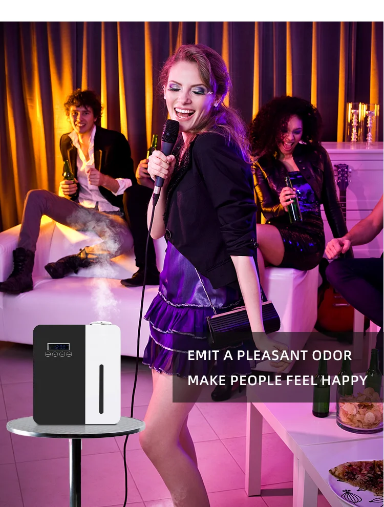 Diffusers In Malls BT 1000ml Luxury Hotel Waterless Difusor Aroma Wifi Smart Essential Oil ...