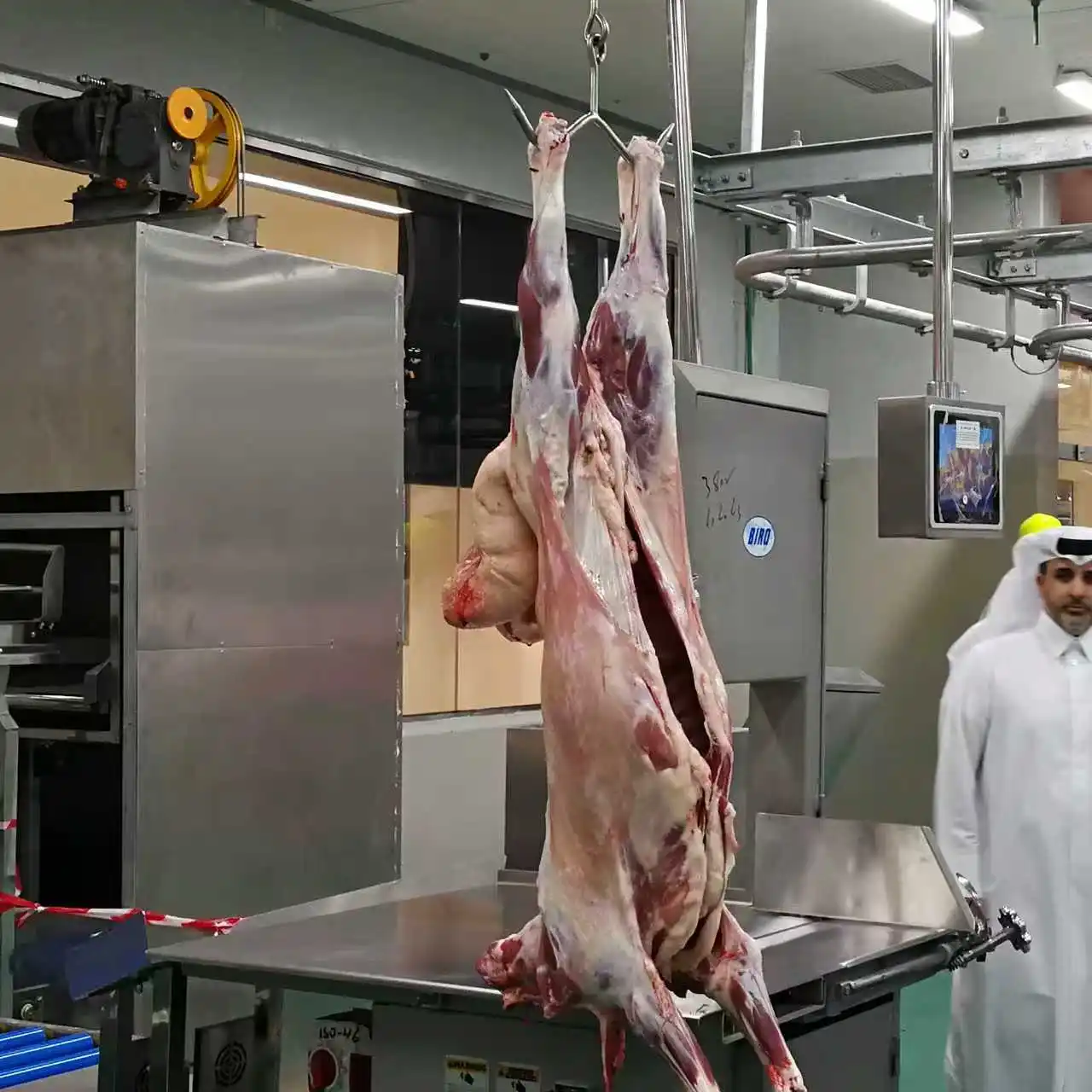 Fully automated sheep and goat slaughtering lines – efficient slaughterhouse solutions from stunning to carcass handling