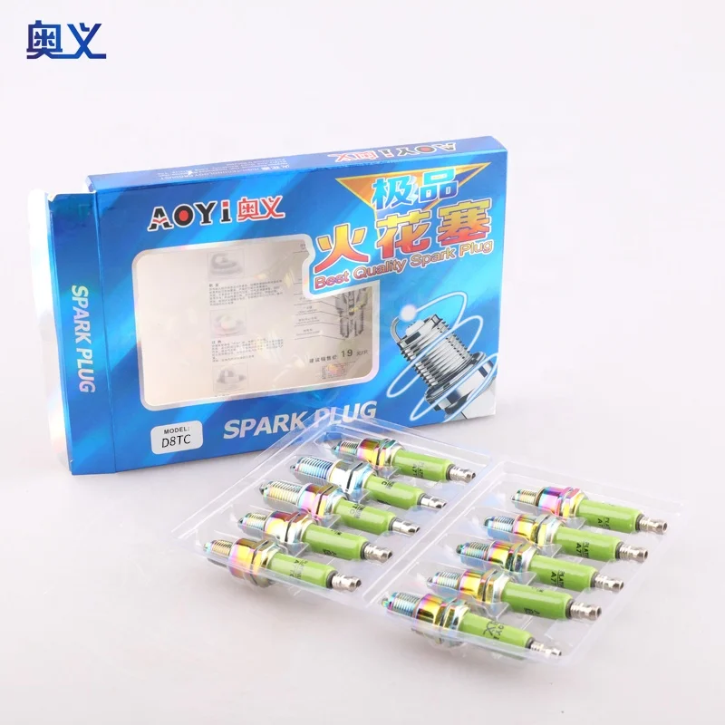 Свеча зажигания мотоцикла D8TC AOYI, Запчасти и аксессуары для мотоцикла, Прямая продажа с завода, цена, горячая распродажа