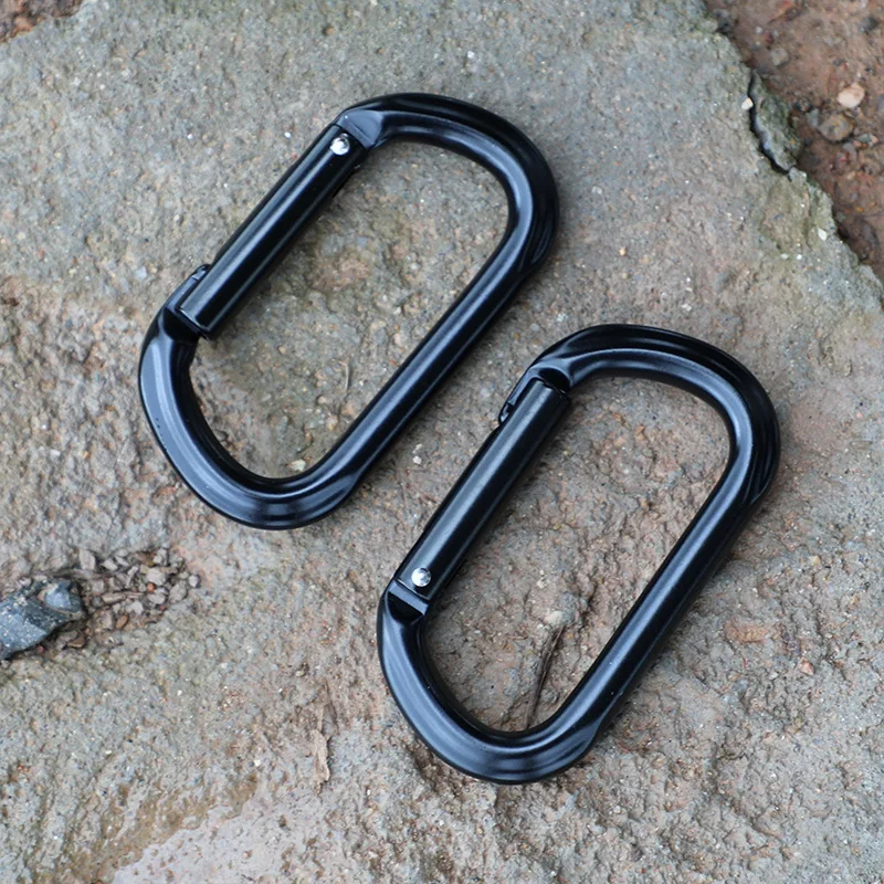 2024 Factory Direct O-Type Industrial Buckle Outdoor Yoga Carabiner Safety Aluminum Hook
