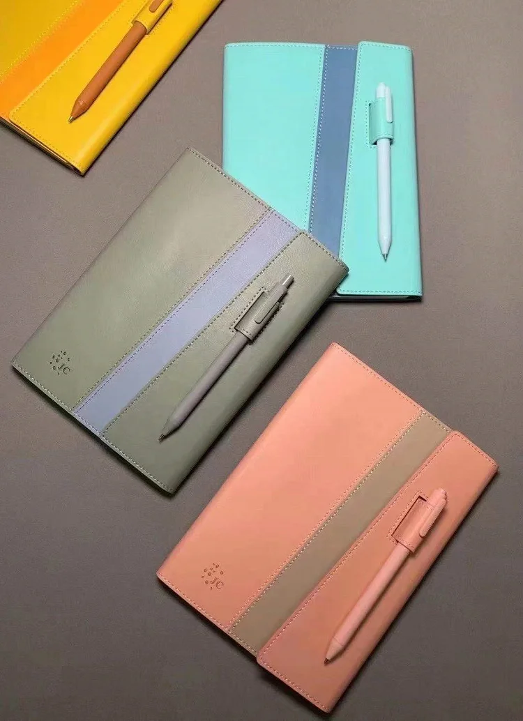 Qiang Qiang Paper Eco Friendly Custom Color Pe Diary Journal Notebook