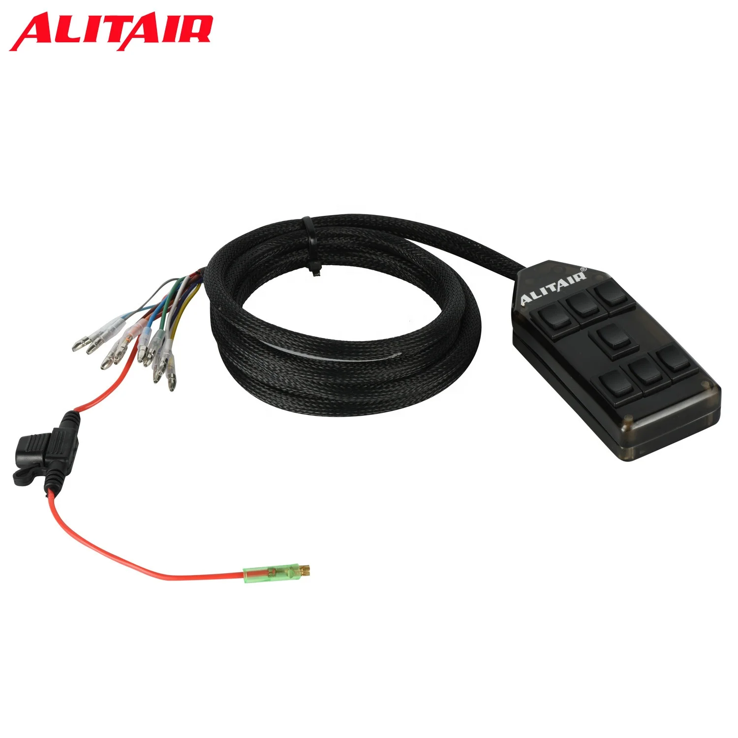 Air Ride Switch Box - AVS 9 Button Rocker Suspension System Controller