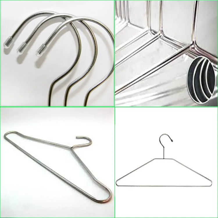 Metal Wire Hanger  Strong Silver Coat Clothes Steel Water Proof