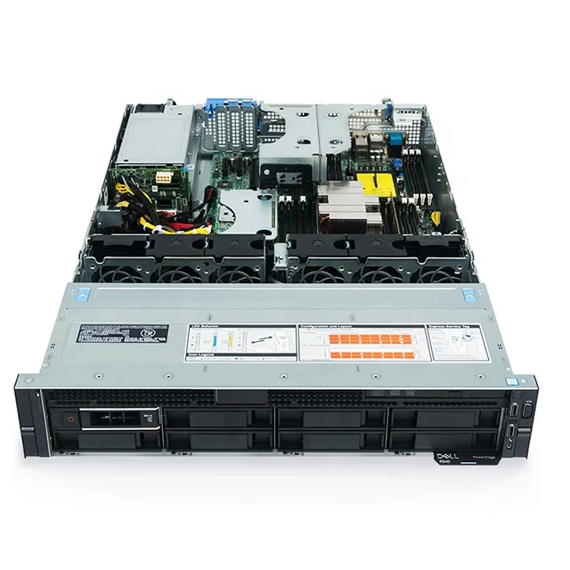 R540 Rear New 2U Dell Poweredge R540 Rack Server with 2*4208 32GB-R H330 495W LFF ...