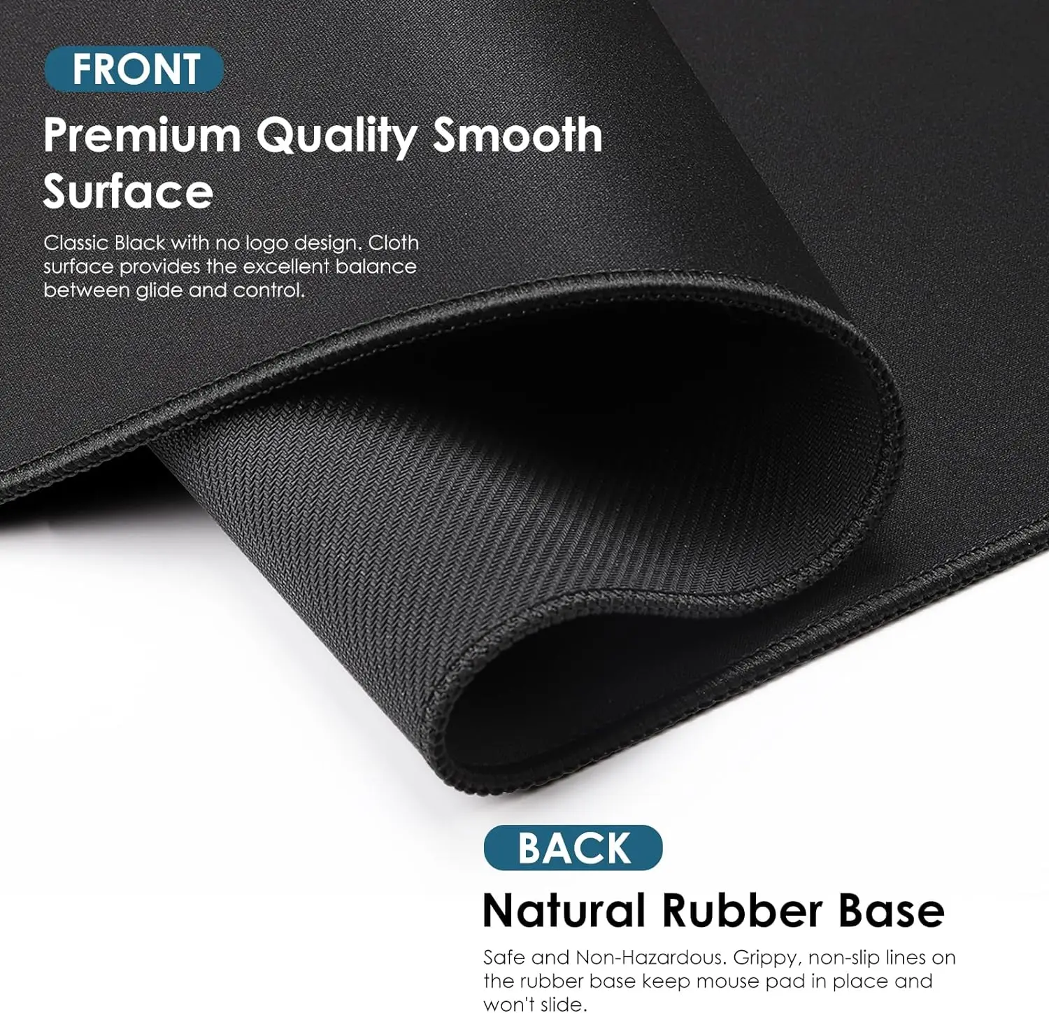 2025 Factory Custom Large Gaming Mouse Pad with Durable Stitched Edges Non-Slip Rubber Desk  Mat Keyboard Pad Mousepad