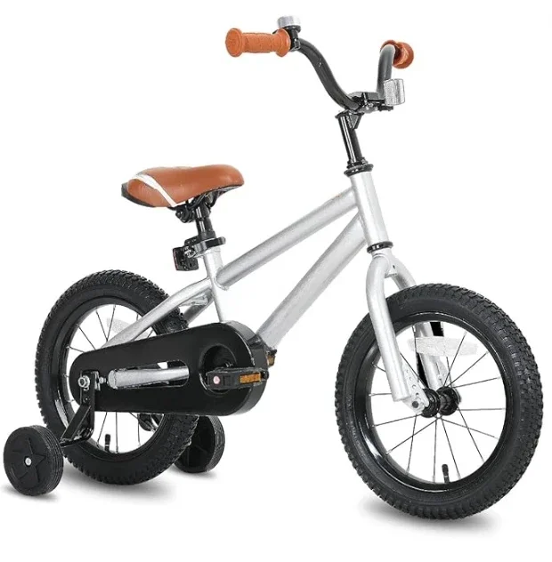 Durable Steel Single Speed Kids BMX Sport Bicycle-12/16/18 Inch Adjustable Lightweight for Kids