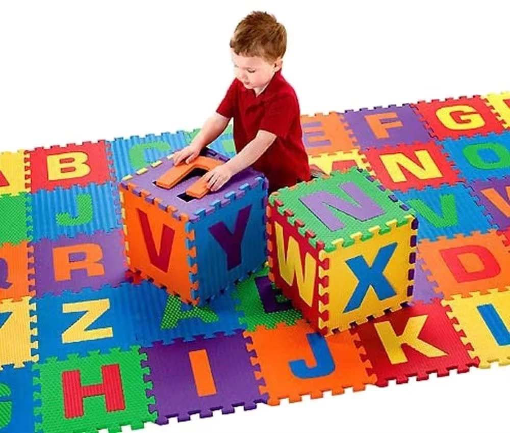 26 PIECES of 26 ENGLISH LETTERS Soft Baby Children Play Mat Gym Foam Alphabet Eva Floor Mat
