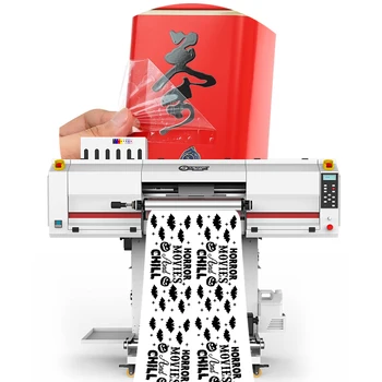 Multi Color LT-700C I3200 Automatic Inkjet Printers Printing UV Label Professional Personalized Decal Sticker Printer Machine