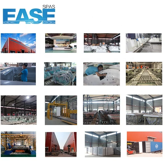 Freestanding Luxury 6 Seats Hot Tub with Balboa System Control and 38 Total Jets for Outdoor Relaxation