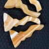 Balai de sorcière en calcite jaune