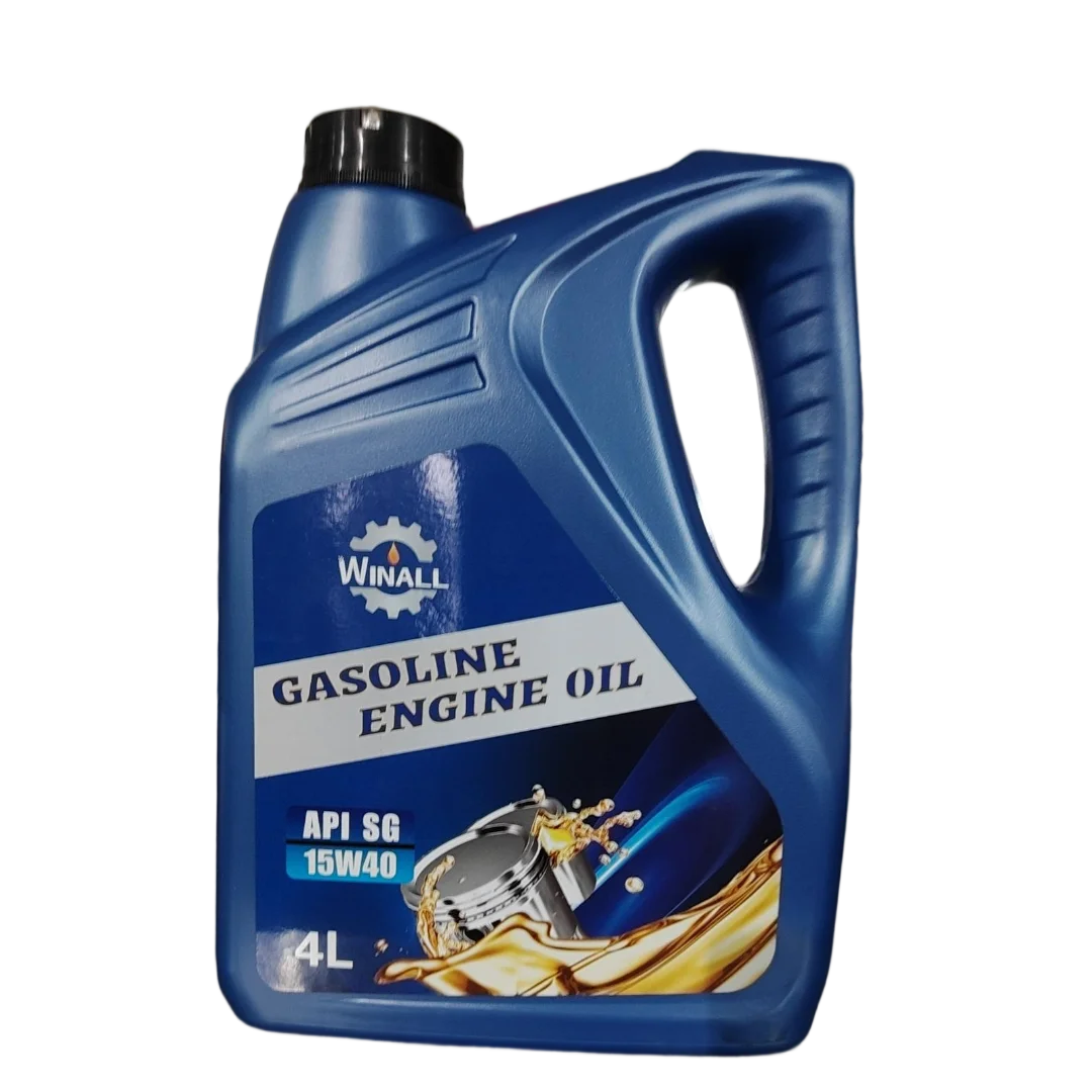 Api Gasoline Engine Factory Wholesale WINALL Fully Synthetic Motor Oil 15W40 20W50 SN API ...