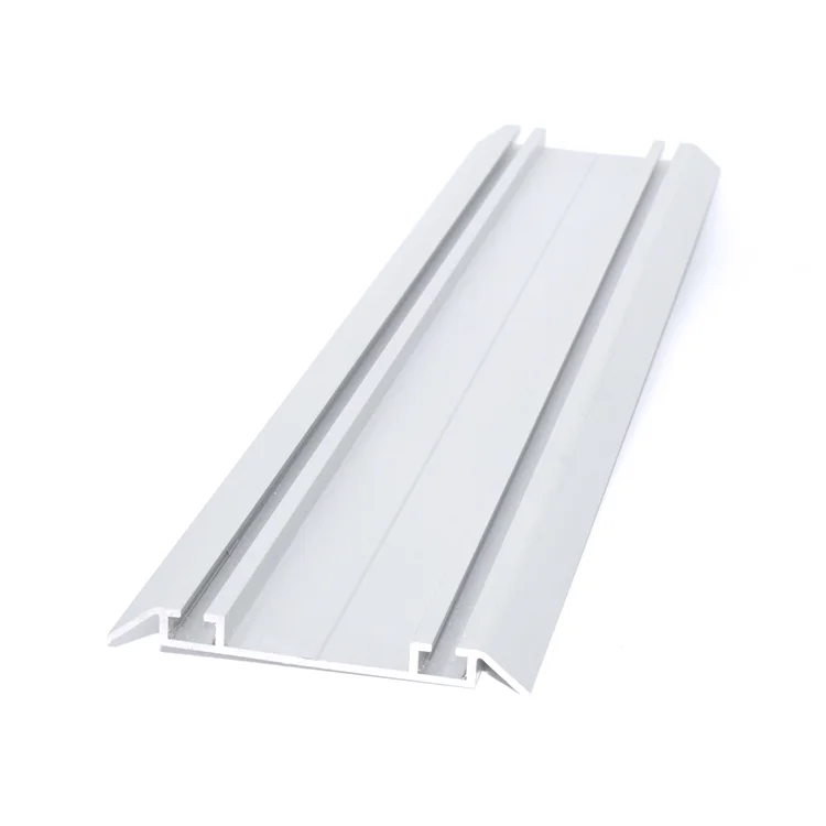 Anodized Finish Wardrobe Profile Aluminum Sliding Top Track Profile